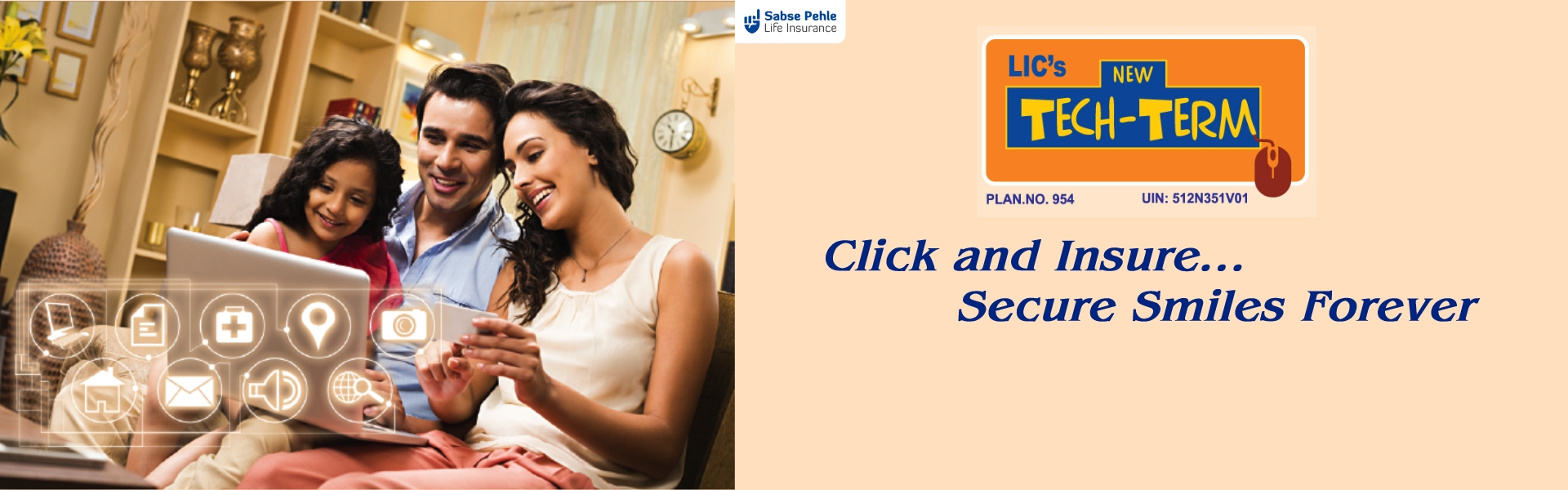 LIC Tech Term Plan | Secure Smile Forever with Term Insurance Plan